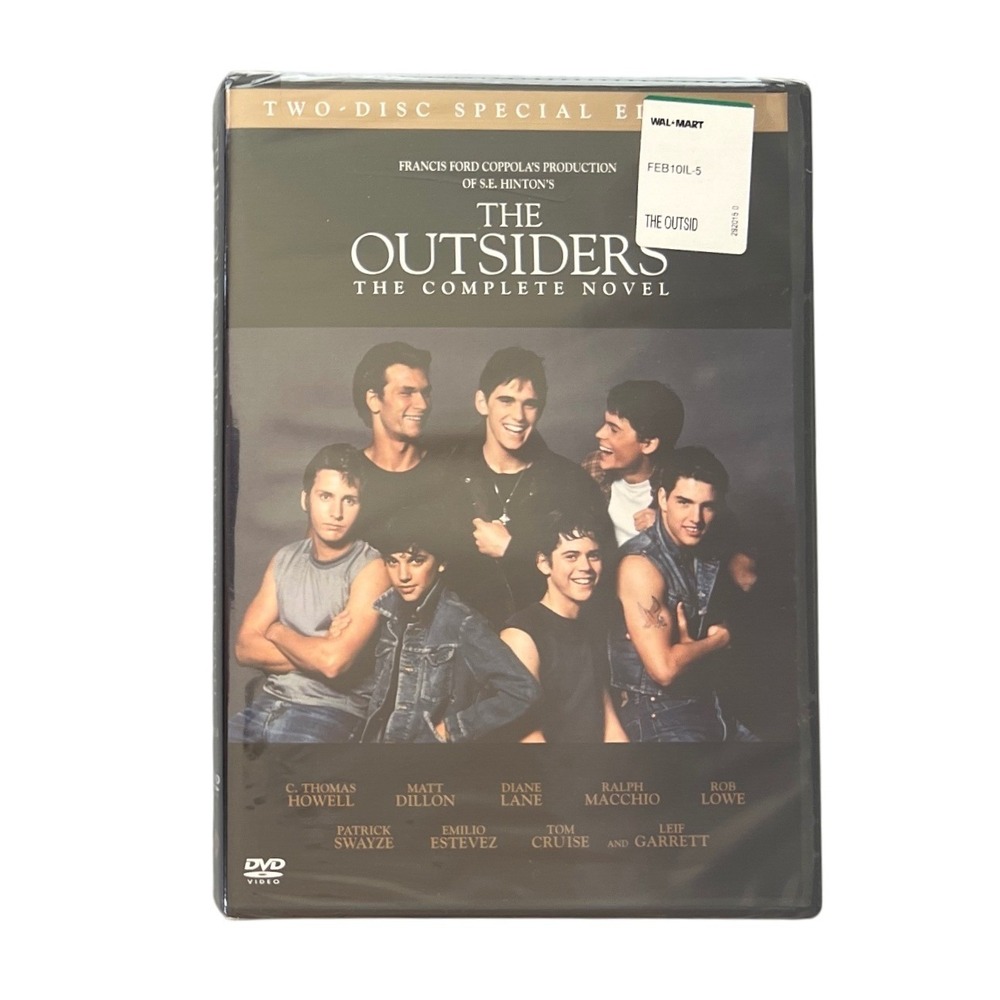 The Outsiders The Complete Novel DVD Two-Disc Special Edition New Sealed